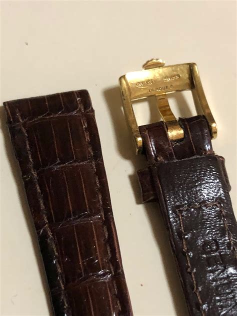 rolex leather strap ladies|rolex crocodile leather strap.